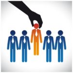 blue orange people