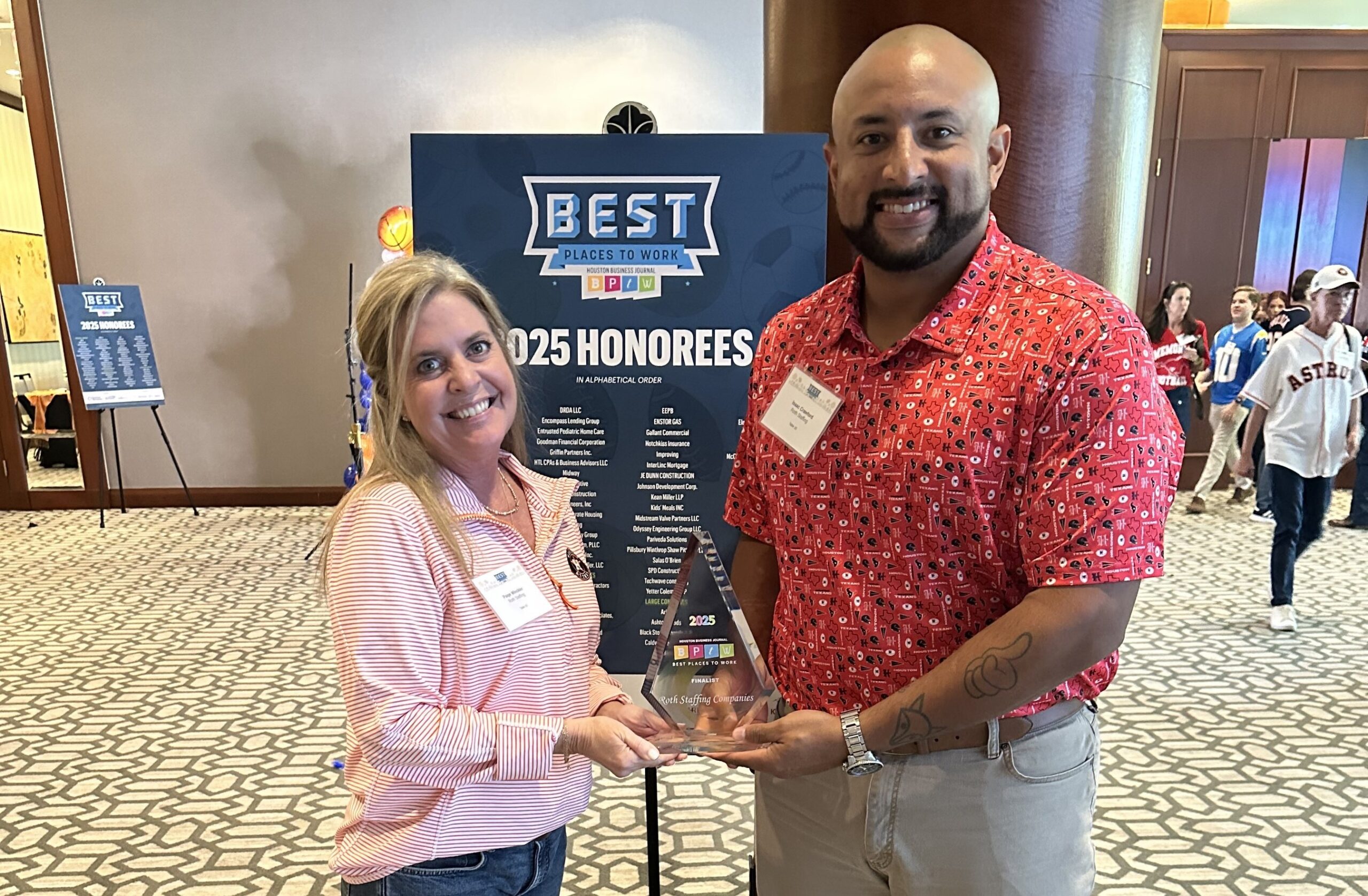 Roth Staffing Companies Named One of the Best Place to Work in Houston 2025