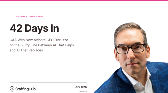 42 Days In: Q&A With New Avionté CEO Dirk Izzo on the Blurry Line Between AI That Helps and AI That Replaces